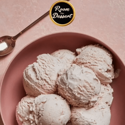 creamy ice creams served at room for dessert Glasgow